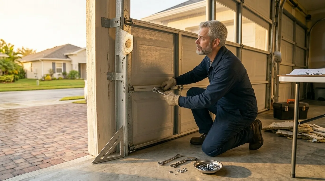 Garage door service in Downers Grove, IL