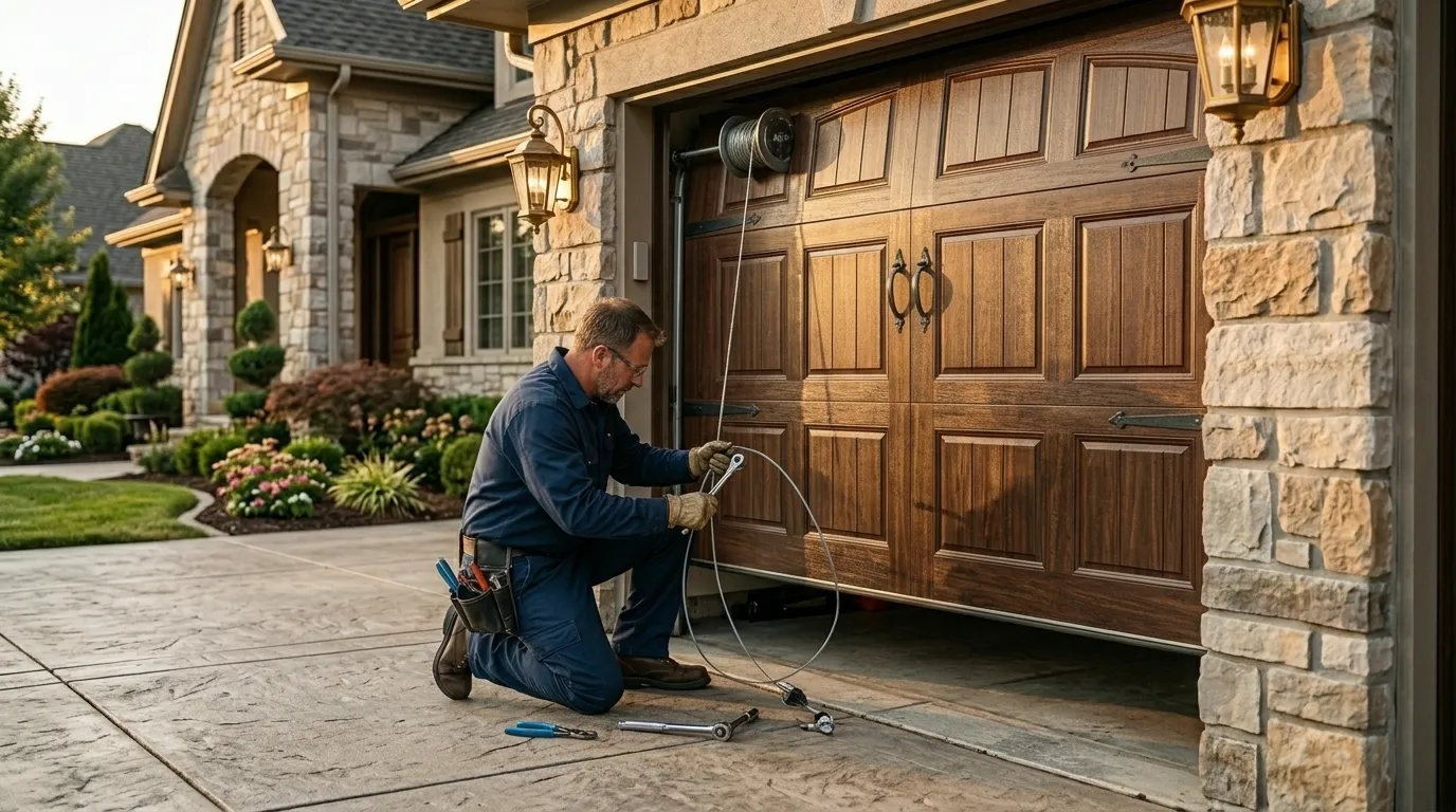 Garage door service in Downers Grove, IL