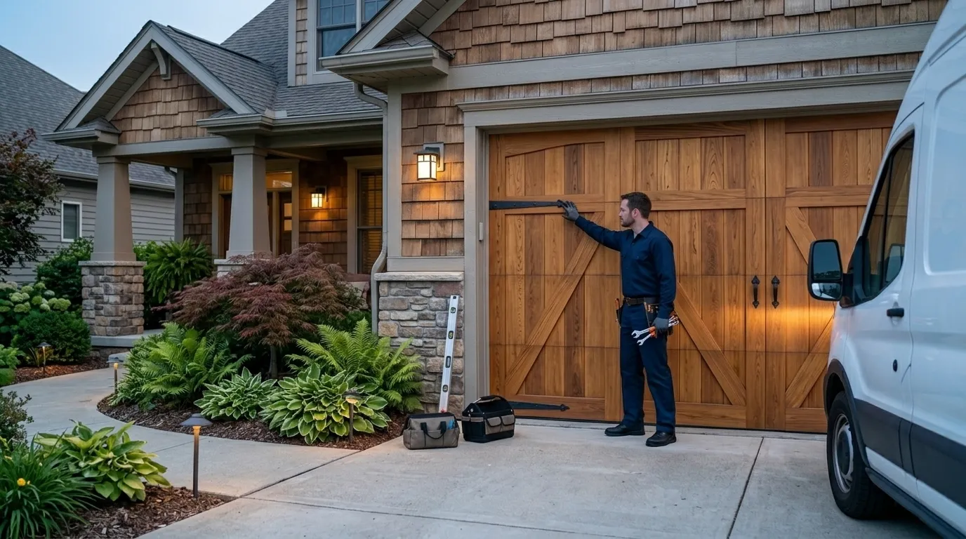 Garage door service in Downers Grove, IL