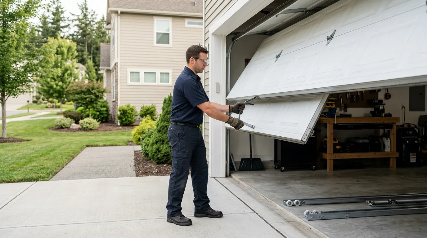 Garage door service in Downers Grove, IL