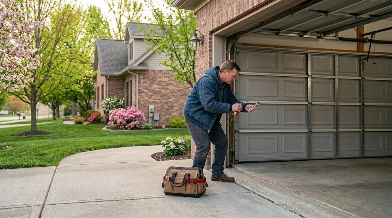 Garage door service in Downers Grove, IL