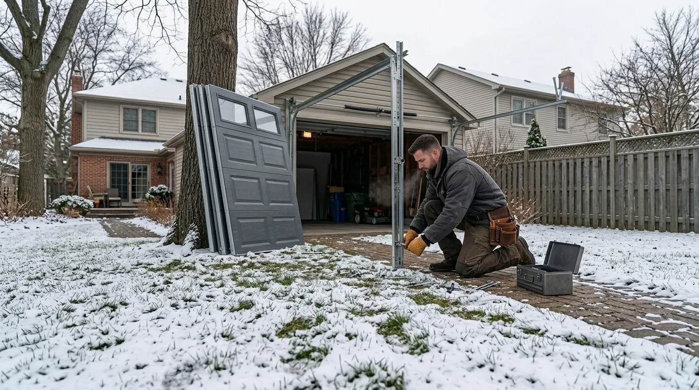 Garage door service in Downers Grove, IL