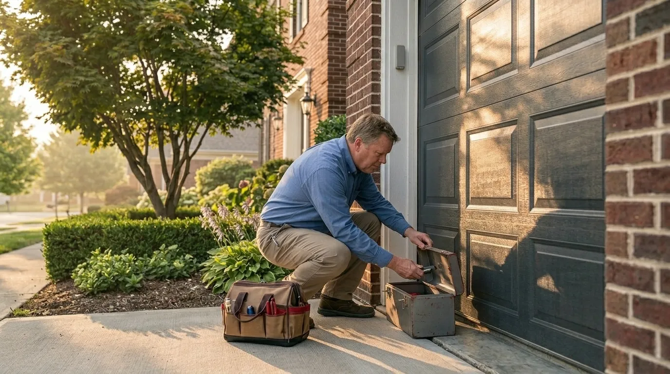 Garage door service in Downers Grove, IL