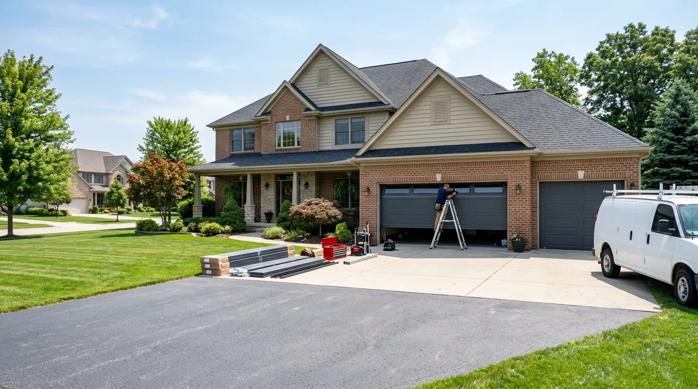 Garage door service in Downers Grove, IL